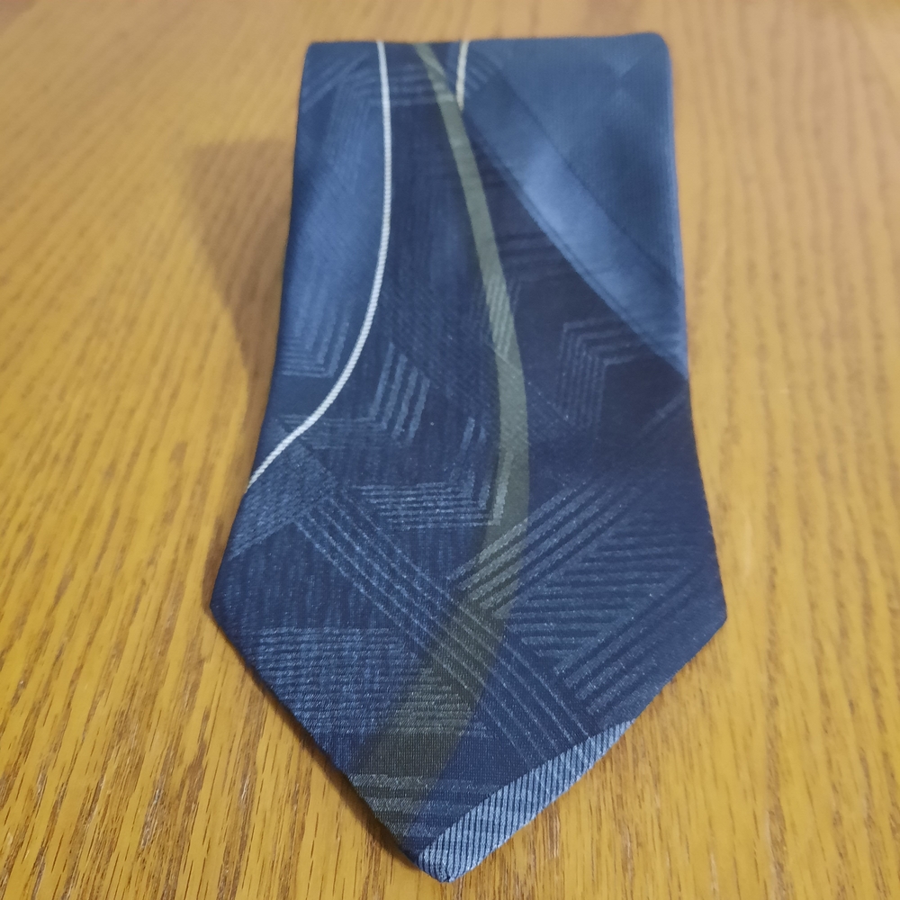 Towncraft Elegant Blue Patterned Tie | Men's Classic Formalwear